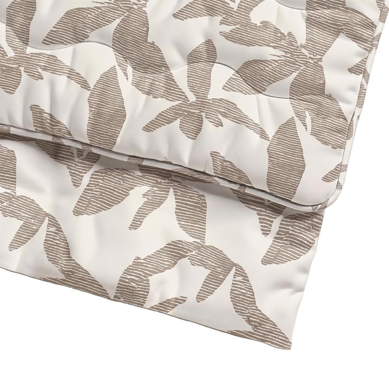 Lazy all-in-one dekbed met instopstrook - taupe - 5