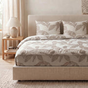 Lazy all-in-one dekbed met instopstrook - taupe - 1