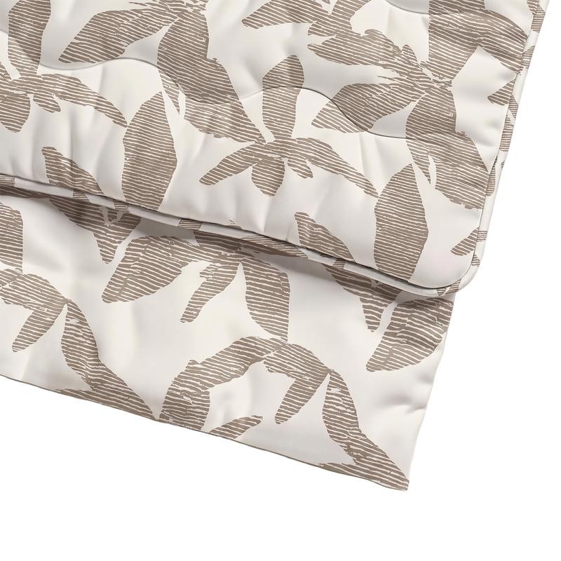 Lazy all-in-one dekbed met instopstrook - taupe - 5