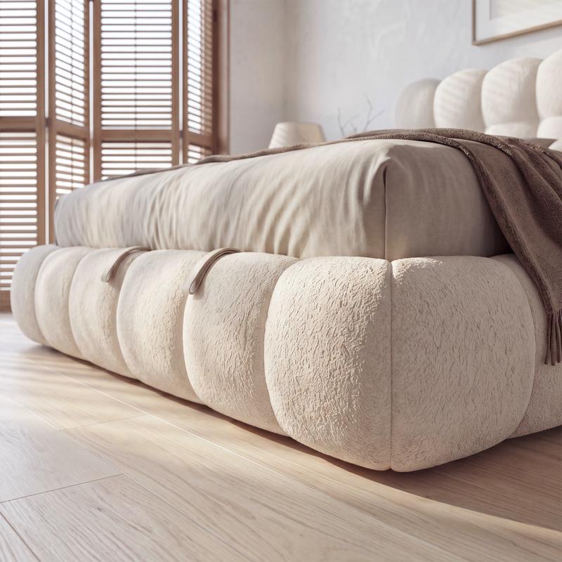 Japandi opbergboxspring - beige - 8