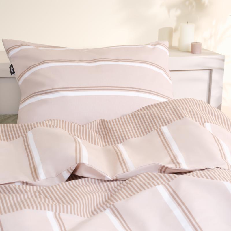 Mexx Home katoenen dekbedovertrek - beige - 3