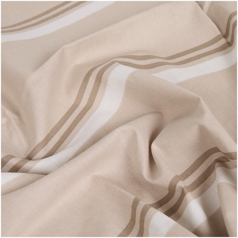 Mexx Home katoenen dekbedovertrek - beige - 4