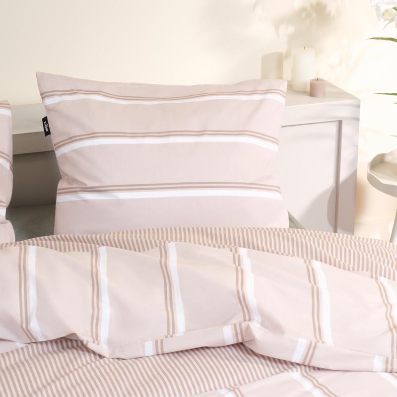 Mexx Home katoenen dekbedovertrek - beige - 3