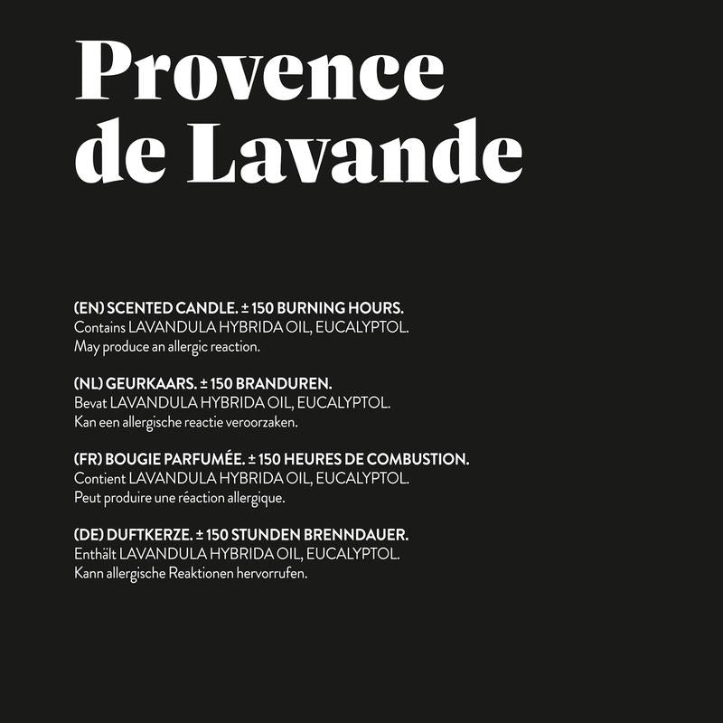 XL geurkaars in luxe houder - Lavendel - 7