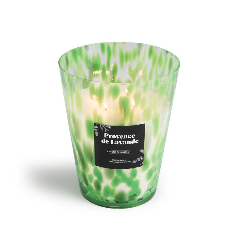 XL geurkaars in luxe houder - Lavendel - 3