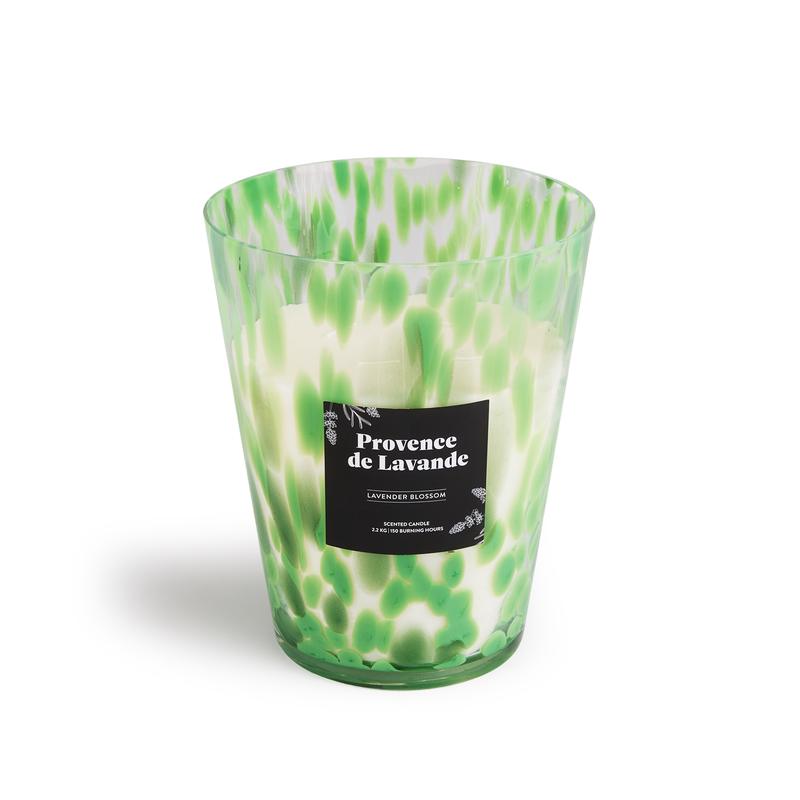 XL geurkaars in luxe houder - Lavendel - 2