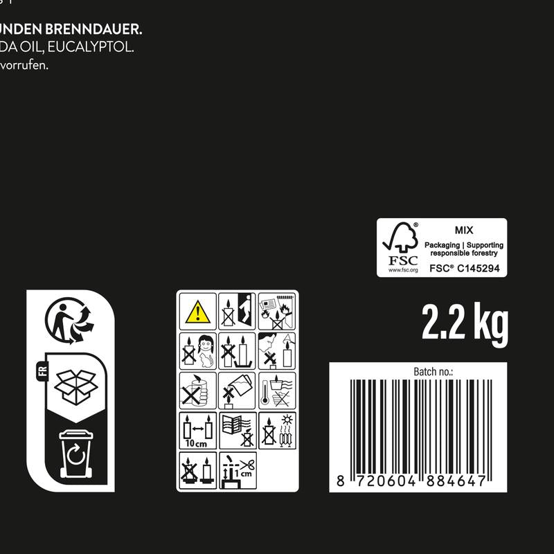 XL geurkaars in luxe houder - Lavendel - 8