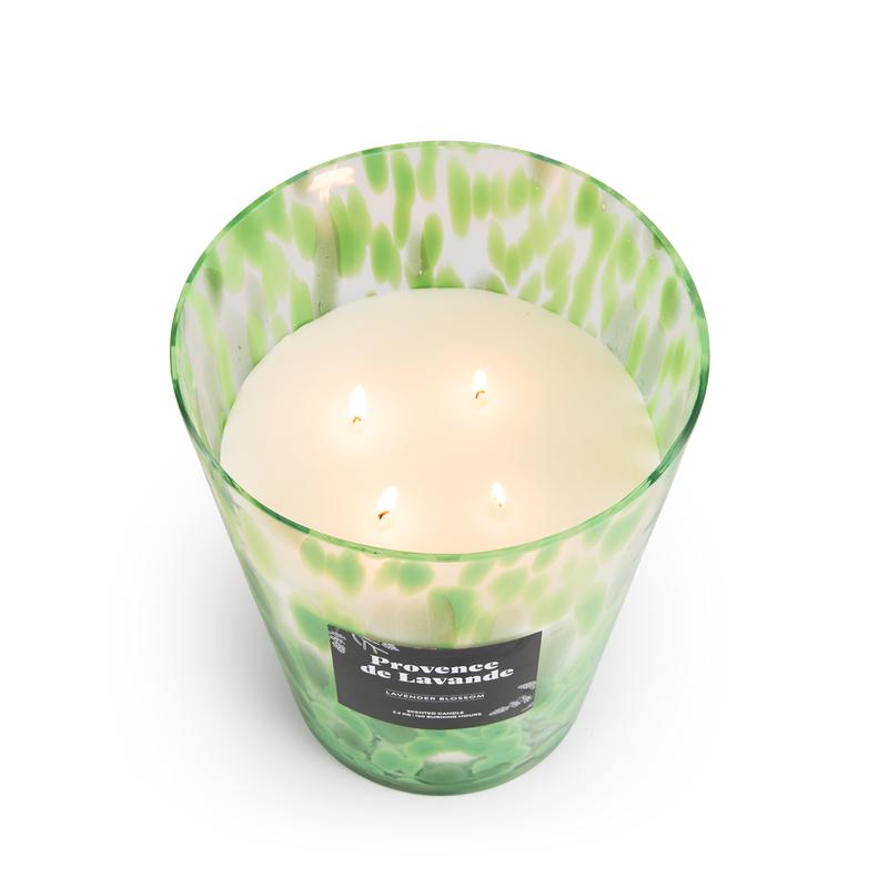 XL geurkaars in luxe houder - Lavendel - 4