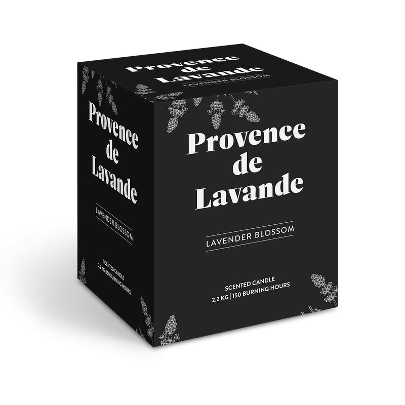 XL geurkaars in luxe houder - Lavendel - 6