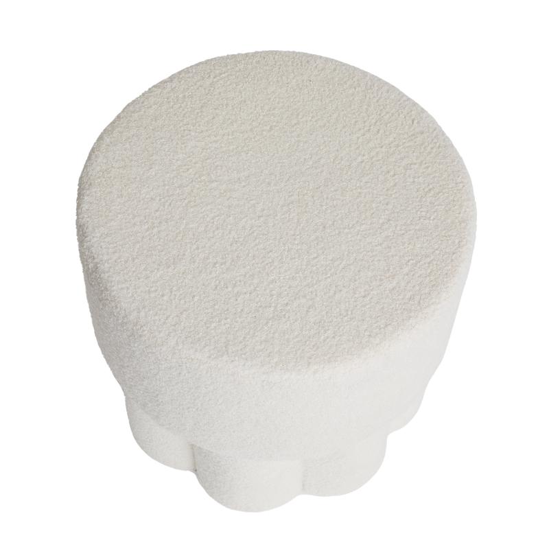 Design teddy poef - wit - 6