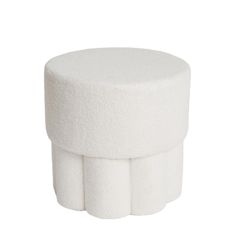 Design teddy poef - wit - 3