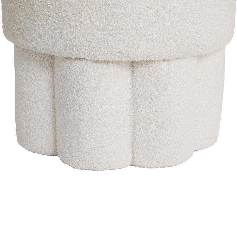 Design teddy poef - wit - 5
