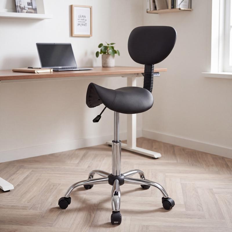 Zadelkruk met rugleuning - 1