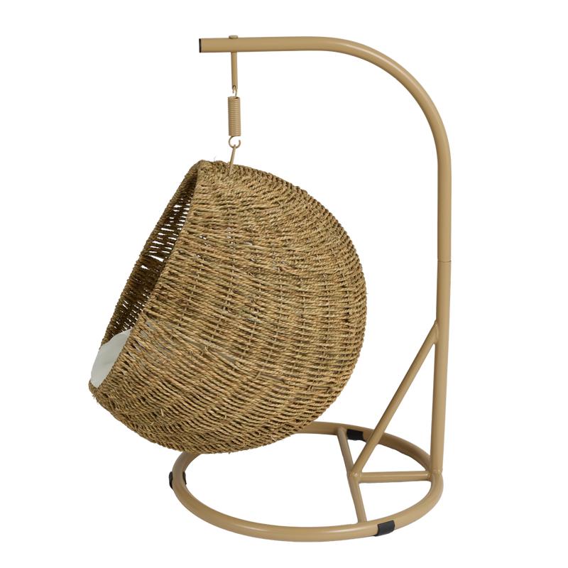 Hangstoel voor katten - naturel / wit - 5