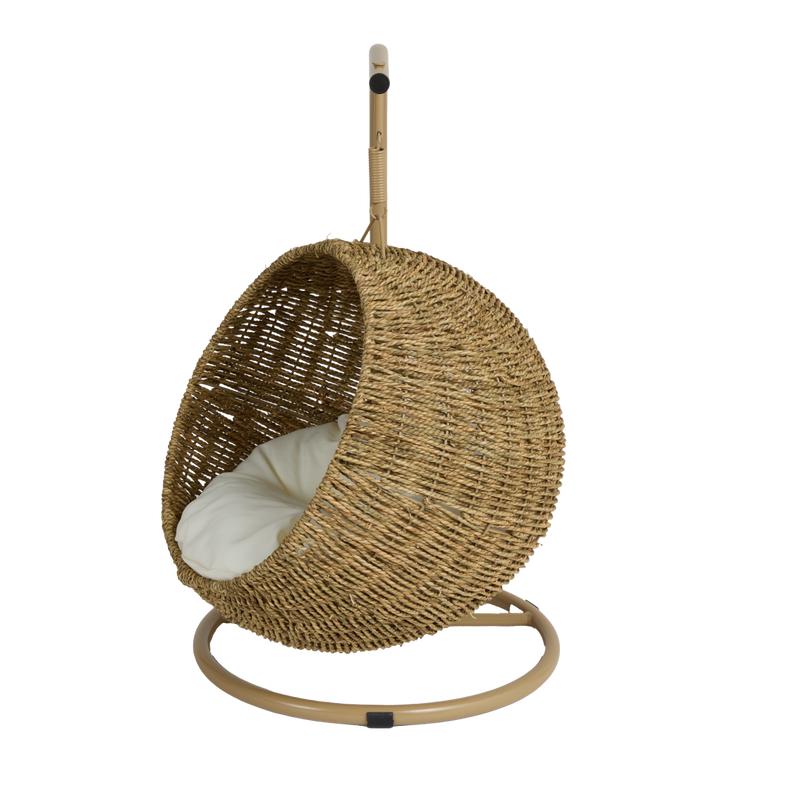 Hangstoel voor katten - naturel / wit - 4