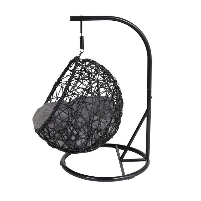 Hangstoel voor katten - zwart / antraciet - 4