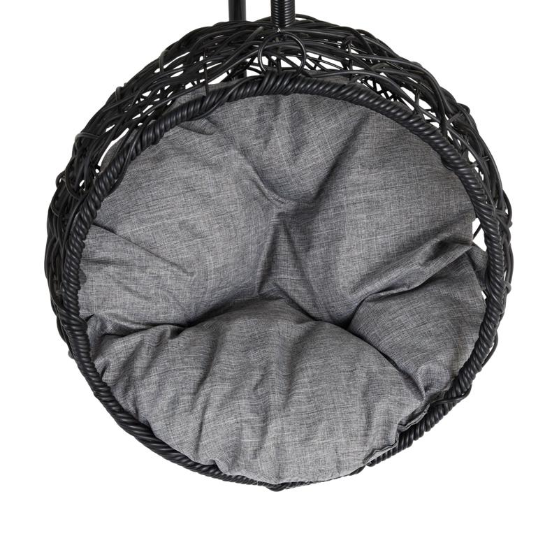 Hangstoel voor katten - zwart / antraciet - 7