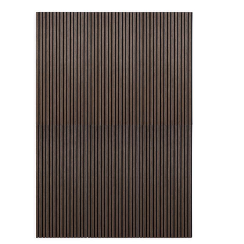 Akoestische wandpanelen - walnoot - 5