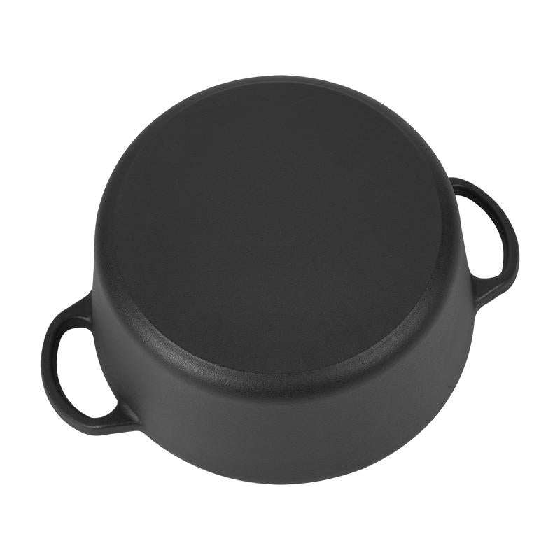 Gietijzeren braadpan - zwart - 7