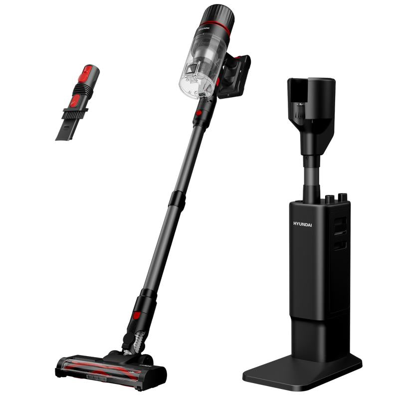 Hyundai draadloze steelstofzuiger Vortex Pro met laad- en leegstation - 2