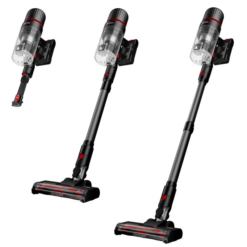 Hyundai draadloze steelstofzuiger Vortex Pro met laad- en leegstation - 4