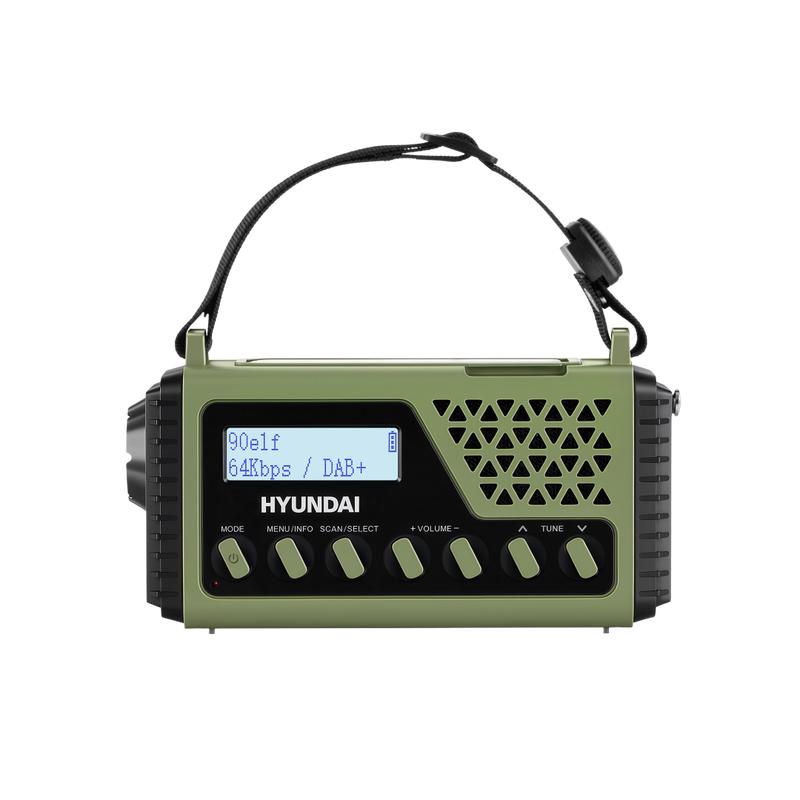 Hyundai noodradio DAB+ met 10000 mAh powerbank - 4