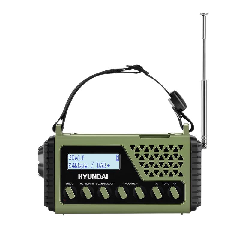 Hyundai noodradio DAB+ met 10000 mAh powerbank - 2