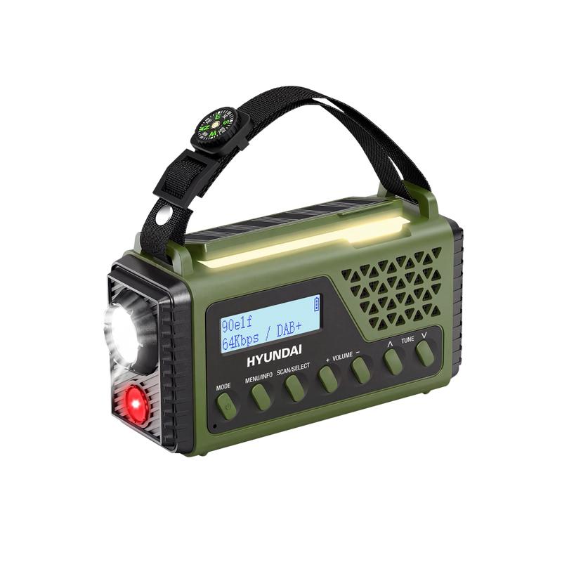 Hyundai noodradio DAB+ met 10000 mAh powerbank - 9