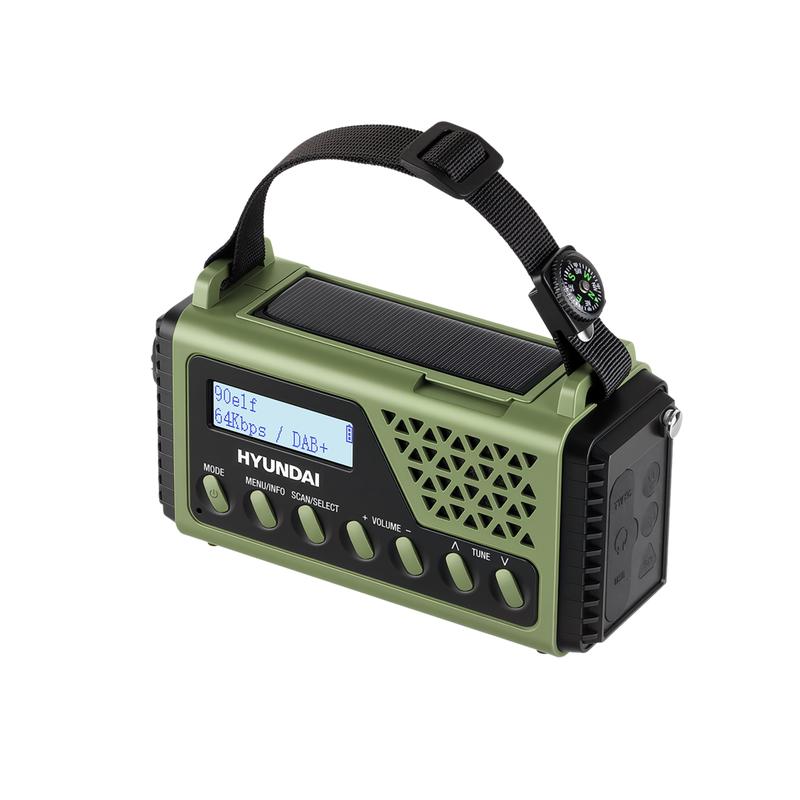 Hyundai noodradio DAB+ met 10000 mAh powerbank - 8