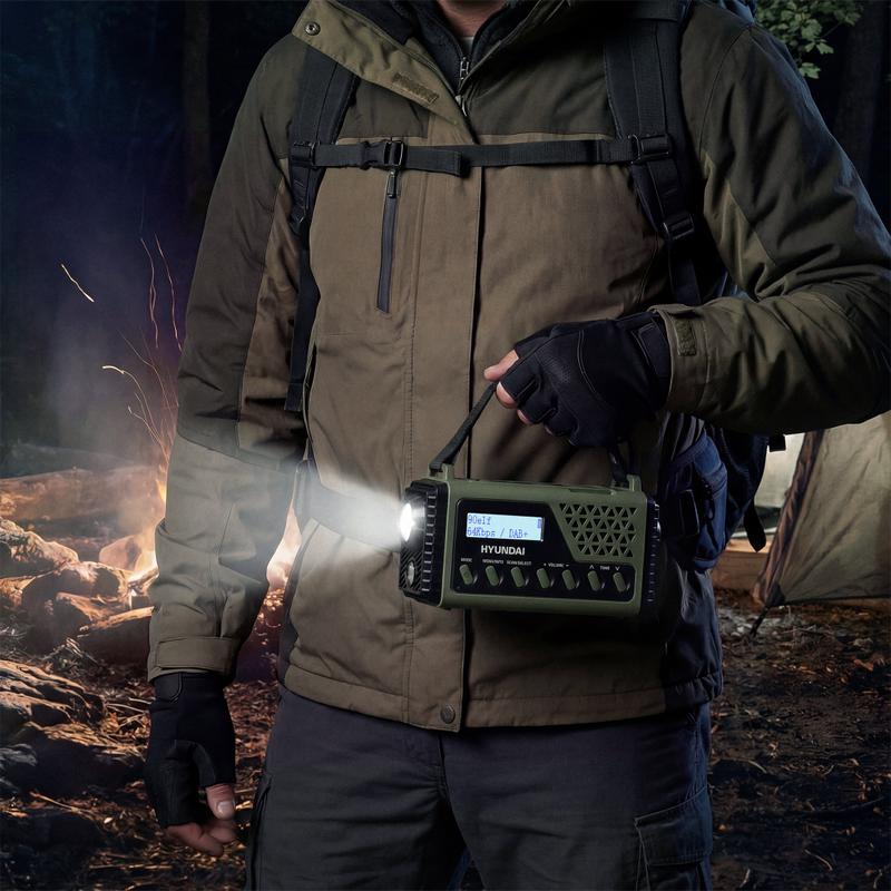 Hyundai noodradio DAB+ met 10000 mAh powerbank - 3