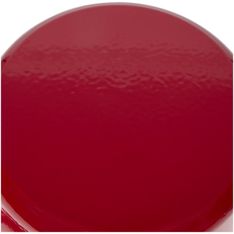Gietijzeren braadpan - rood - 8