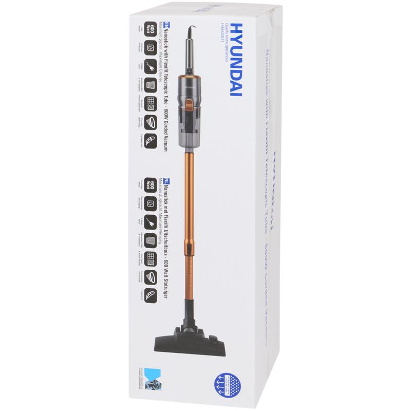 Hyundai steelstofzuiger Nanostick - met snoer - 13
