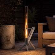 Green Flame terrasverwarmer R80 – zilver - 1