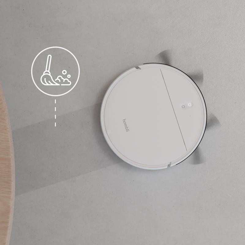 Hombli smart robotstofzuiger met dweilfunctie - wit - 4