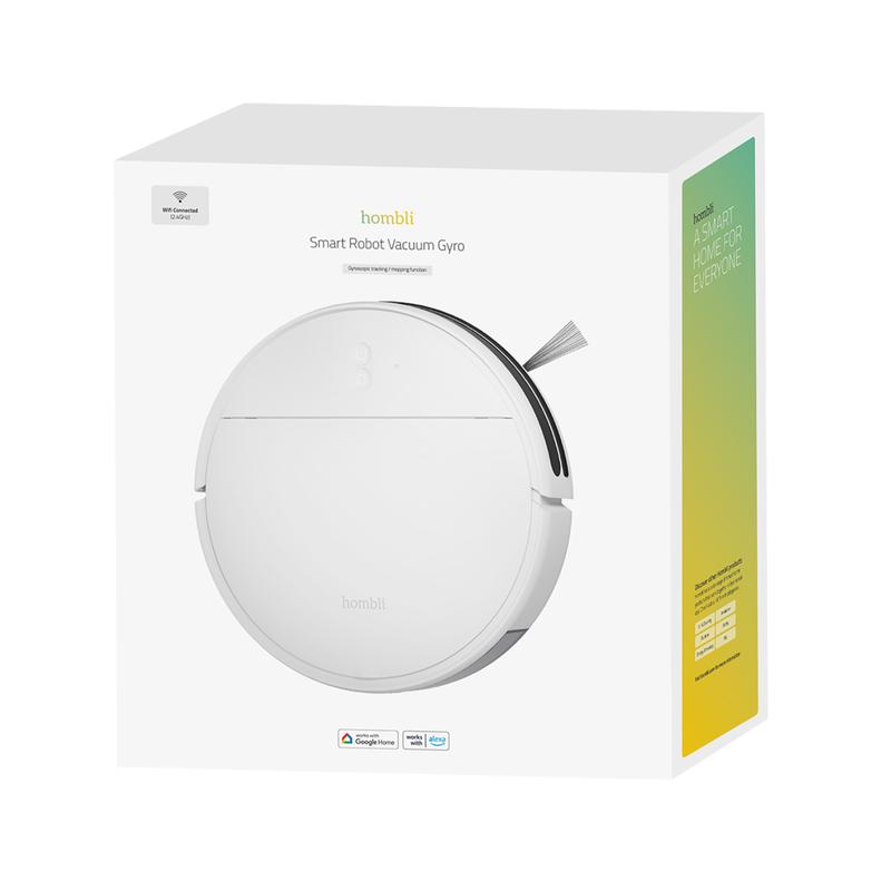 Hombli smart robotstofzuiger met dweilfunctie - wit - 10