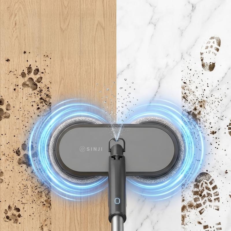 Sinji elektrische dweil met sprayfunctie - 3