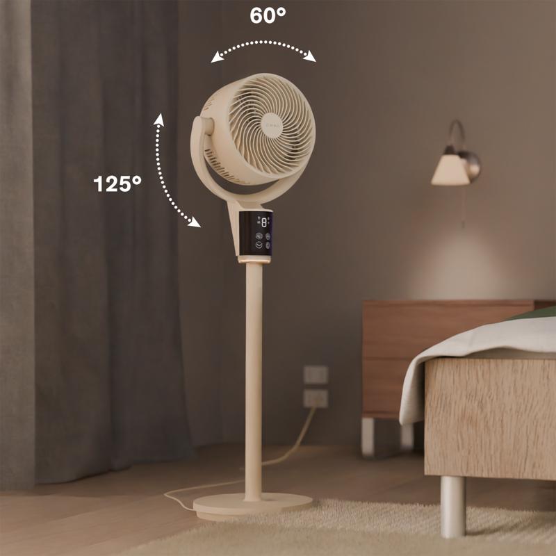 Sinji staande ventilator met 3D ventilatie - 4