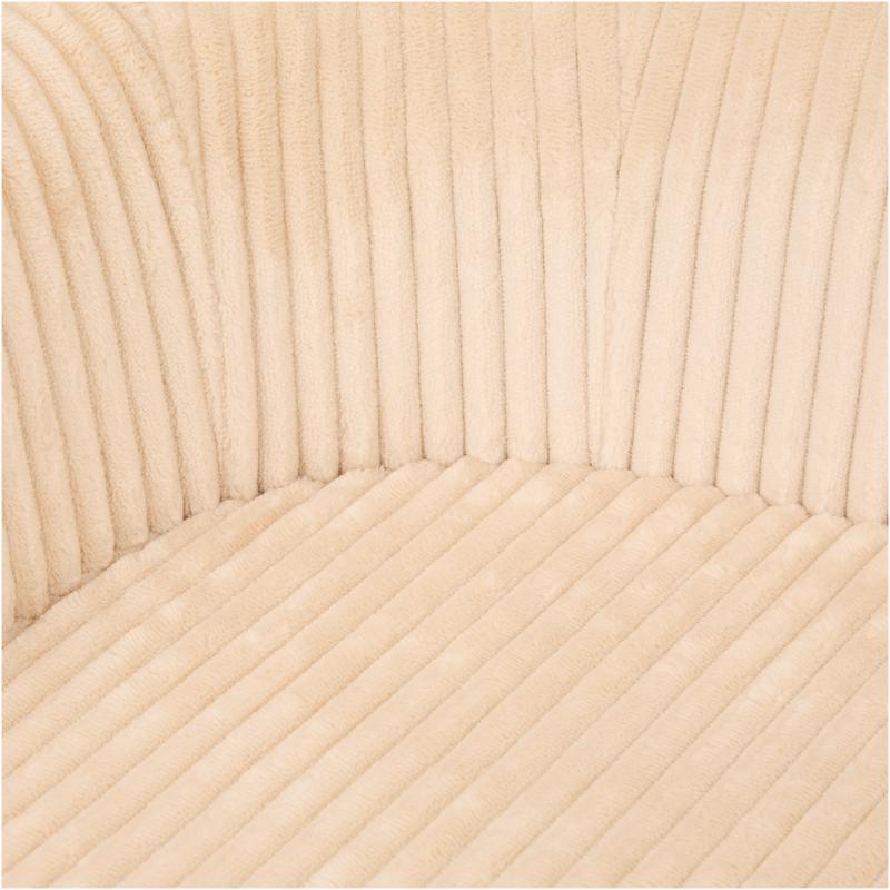 Teddy rib huisdierenfauteuil - taupe - 4