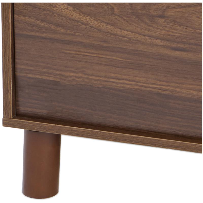 Wandkast met abstract design - beige/bruin - 10