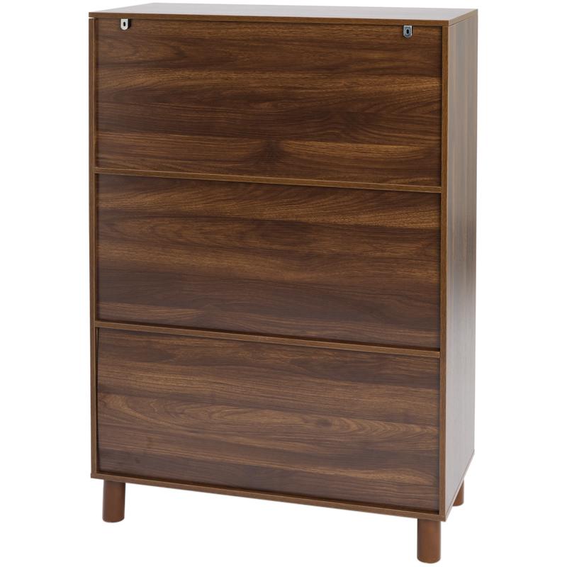 Wandkast met abstract design - beige/bruin - 9