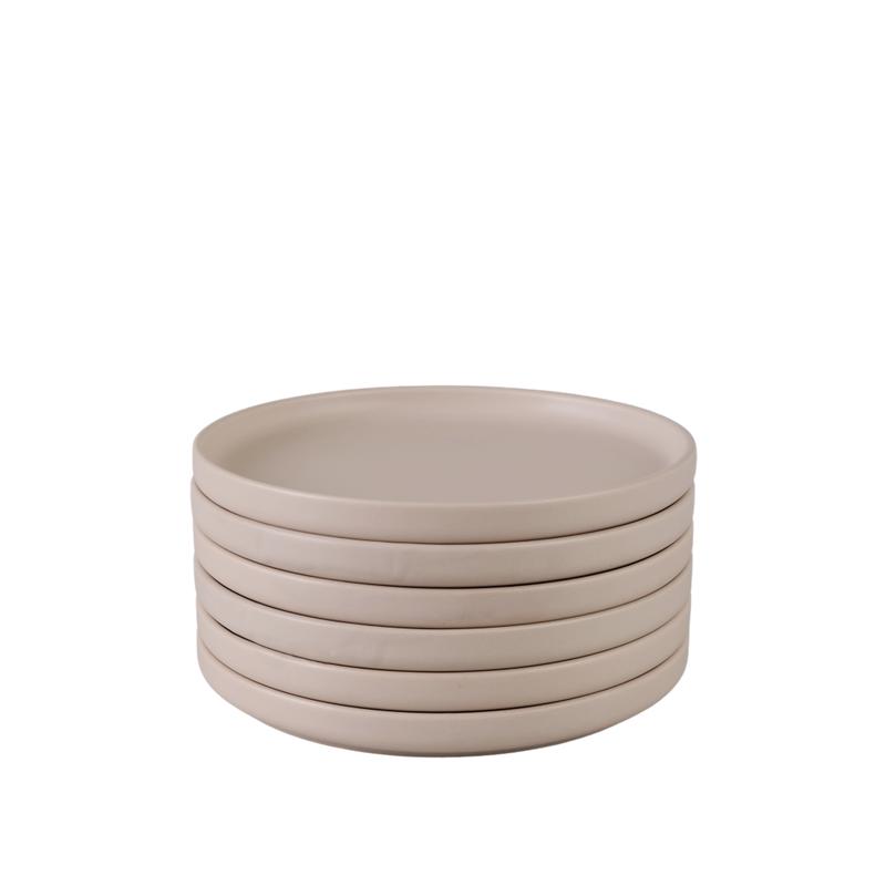 Serviesset - mat taupe - 5