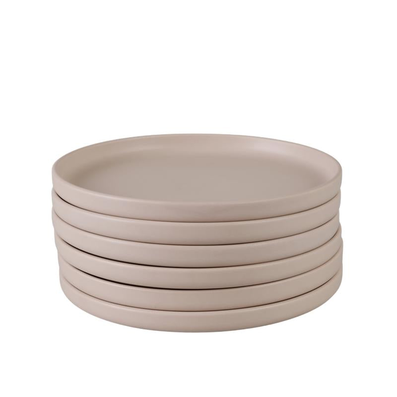 Serviesset - mat taupe - 4