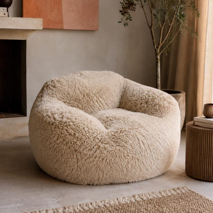 Loungestoel faux fur - 1