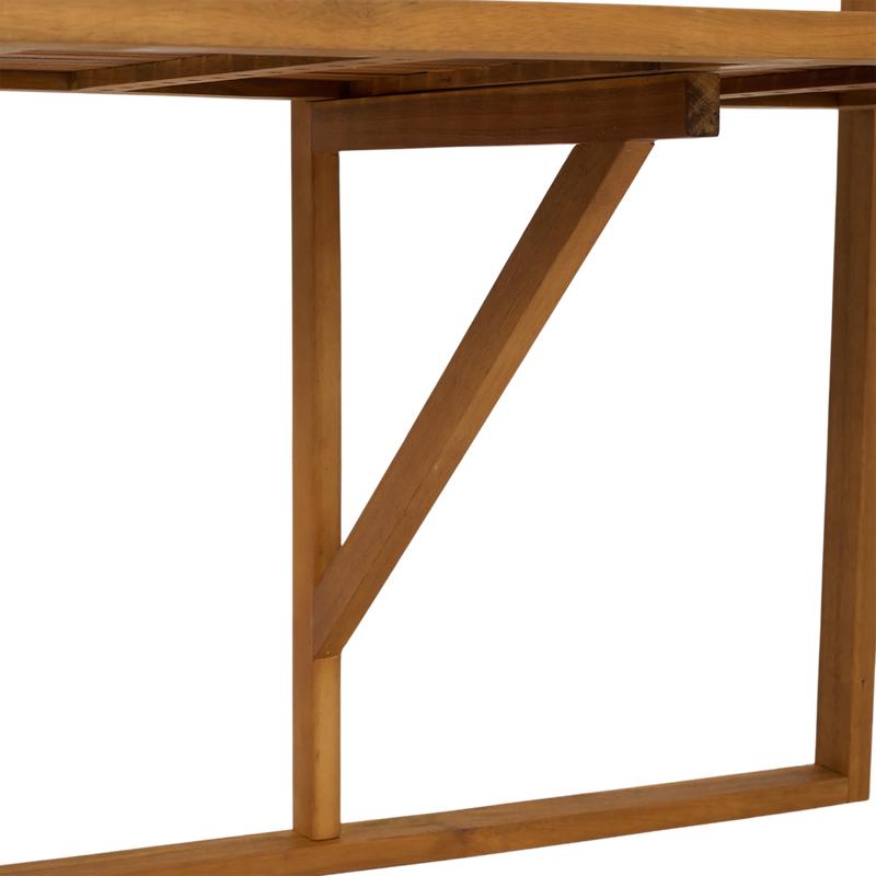 Houten balkontafel - inklapbaar - 7
