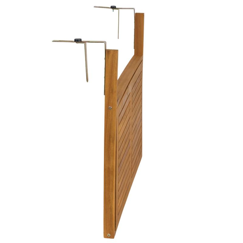 Houten balkontafel - inklapbaar - 10