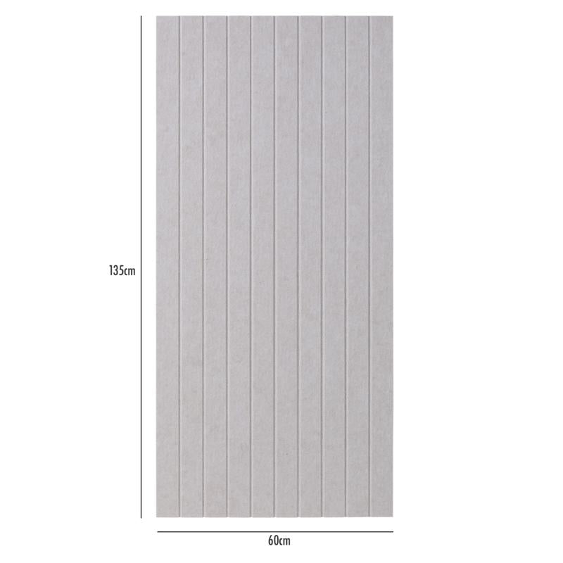 Akoestische wandpanelen vilt – grijs - 4