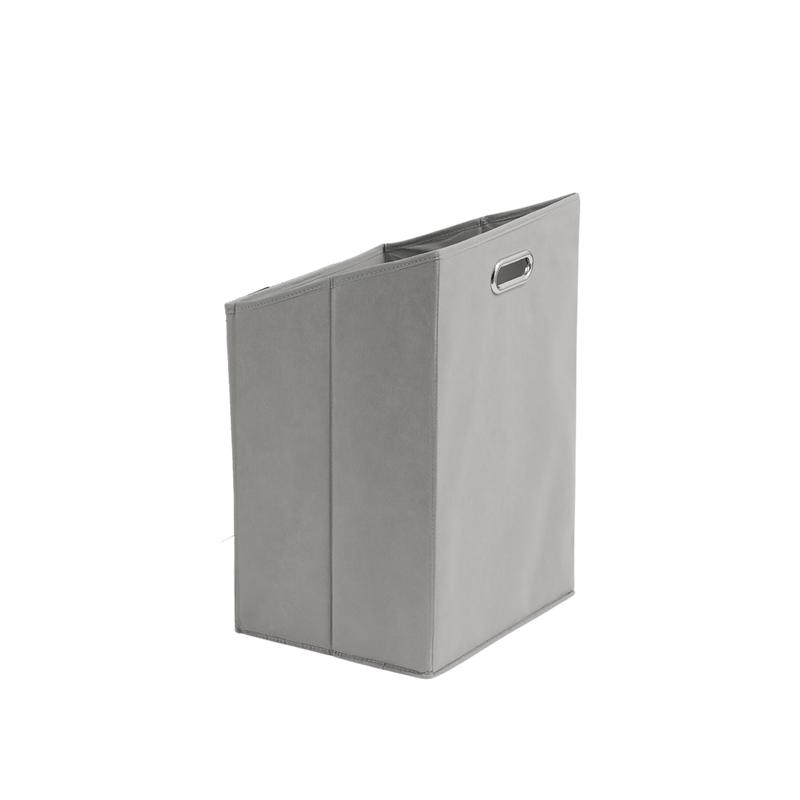Luxe bamboe wasmand - zwart - 7