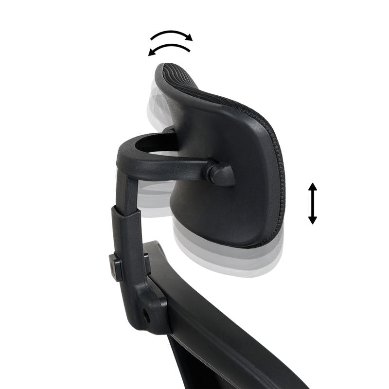 Ergonomische bureaustoel - zwart - 13