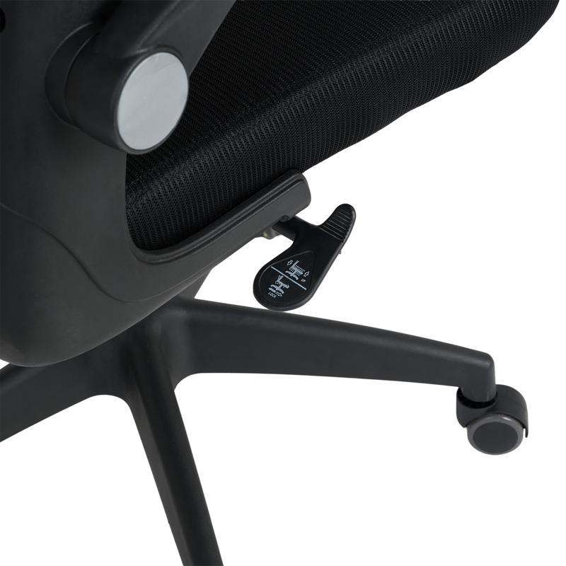 Ergonomische bureaustoel - zwart - 5
