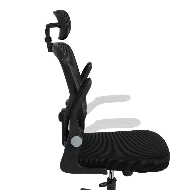 Ergonomische bureaustoel - zwart - 11